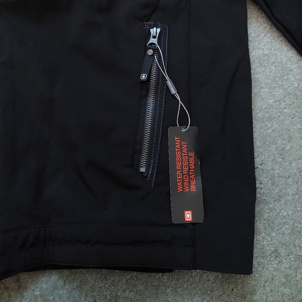 Speed51 TV Black Ogio Jacket. Water Resistant. Men's Size L NWT - Picture 3 of 7